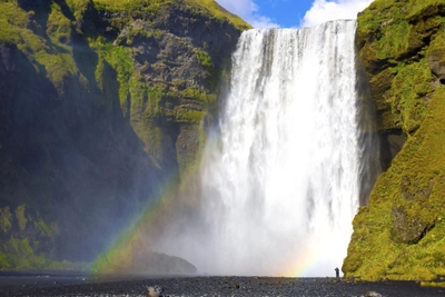 Der berühmte Skógarfoss