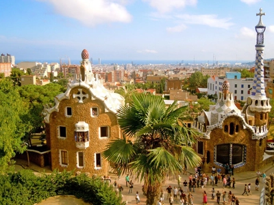 Casa del Guarde und Porters Lodge von Gaudí