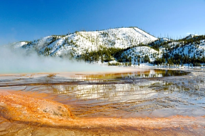 Yellowstone NP im Winter