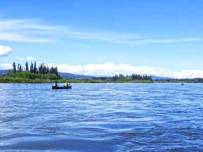 Entlang des weltberühmten Yukon River