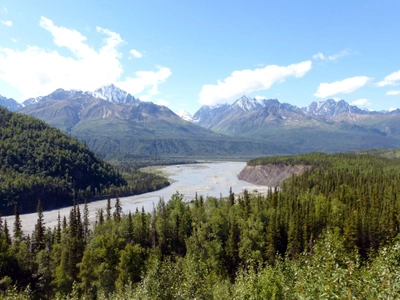 Panorama am Glenn Highway
