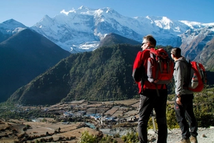 Chame (2670 m) – Upper Pisang (3300 m)