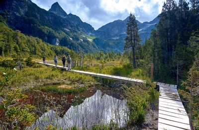 Wanderung im Tagua-Tagua-Park