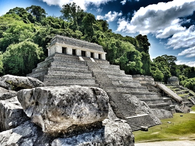 Tempel der Inschriften in Palenque