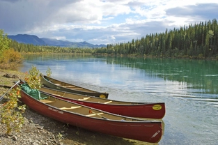 Kanutour Yukon River