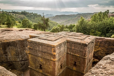 Bete Giyorgis (St.Georgs-Kirche, um 1250), Lalibela