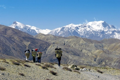 Panoramaweg nach Tangge