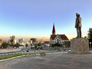 Ankunft in Windhoek