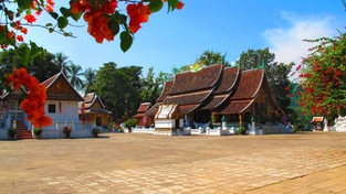Ein Tag im königlichen Luang Prabang