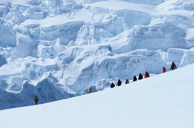Wanderung bei Almirante Brown