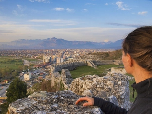 Ankunft in Shkodra