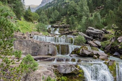 Kaskaden im Ordesa-Nationalpark, Pyrenäen