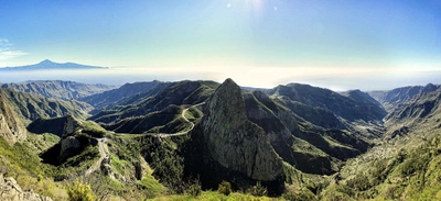 Bergwelt auf La Gomera