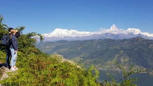 Fahrt nach Pokhara