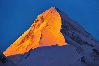 Der Khan Tengri Peak in Kirgistan