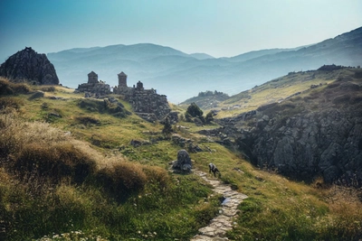 Wanderung zum antiken Treskavec-Kloster in Prilep