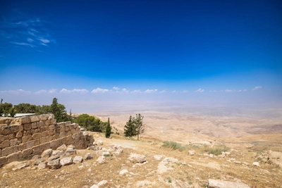 Blick vom Berg Nebo