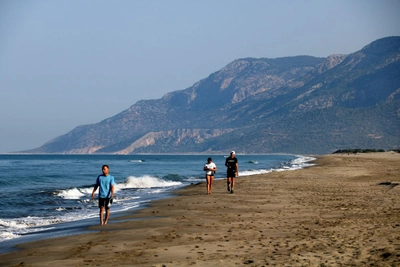 Morgens am Strand von Patara