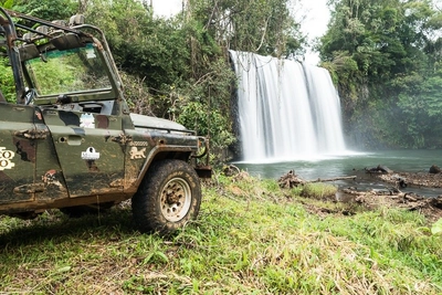 Jeeptour auf dem Bolaven-Plateau
