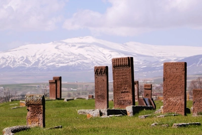 Friedhof von Ahlat nahe des Vansees 