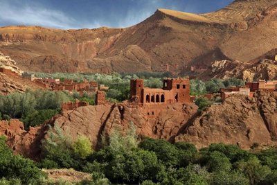 Kasbah im Dades-Tal