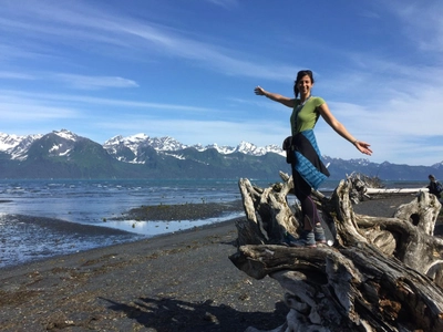 Am wilden Strand von Homer, Kenai-Halbinsel, Alaska