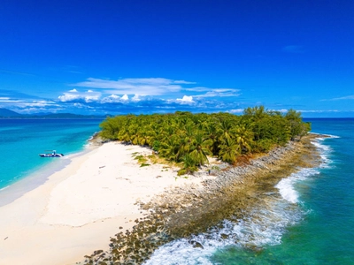 Insel vor der Küste Madagaskars