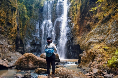 Wasserfall in den Aberdare-Bergen