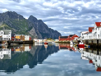 In den idyllischen Küstendörfern