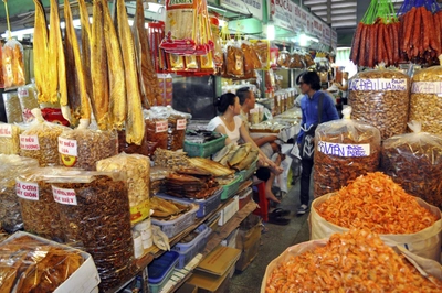 Vietnam Saigon Markt in Cholon