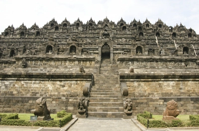 Java Borobudur buddhistische Tempelanlage