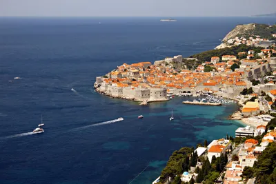 Blick auf die Altstadt von Dubrovnik