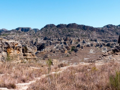 Madagaskar-Isalo-Berge