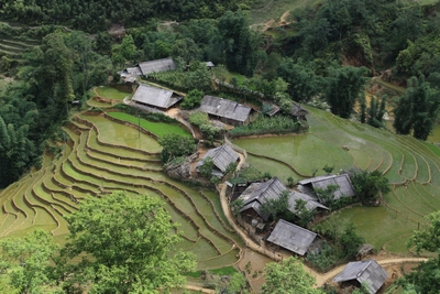 Dorf bei Sapa