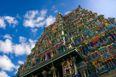 Meenakshi Hindu Tempel in Madurai