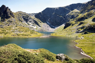 Wanderung am Bergsee