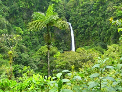 Wasserfall in La Fortuna