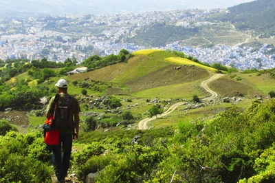 Bergfuehrer Wanderung bei Chefchaouen