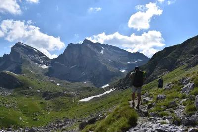 Wandern auf den High Scardus Trail