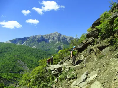 Trekking in Albanien