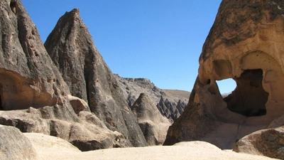 Ihlara Schlucht Felsen