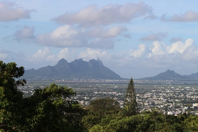 Blick von Quatre Bornes