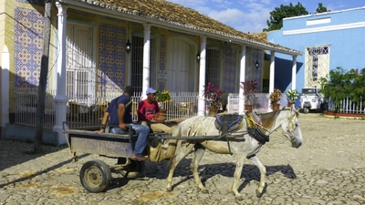 Kuba Trinidad Eselwagen