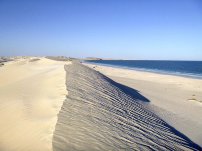 Strand von al-Khaluf