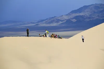 Wanderung auf den "singenden Dünen"