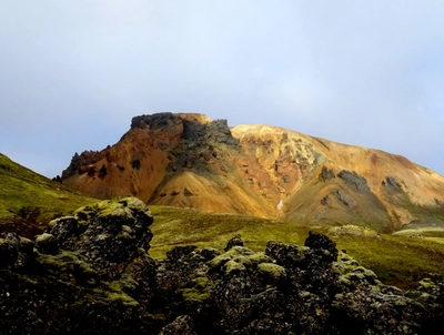 Bunte Berge in Landmannalaugar