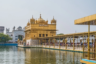 Indien- Amrittsar- Goldener Tempel