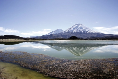 Am Lago ChungaraAm Lago Chungara Chile_2