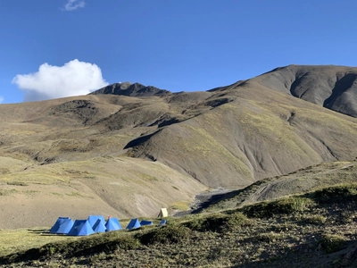 Typischer Zeltplatz im Dolpo