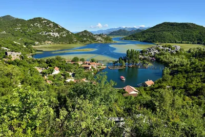 Blick auf den Skadar See